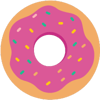 pink donut